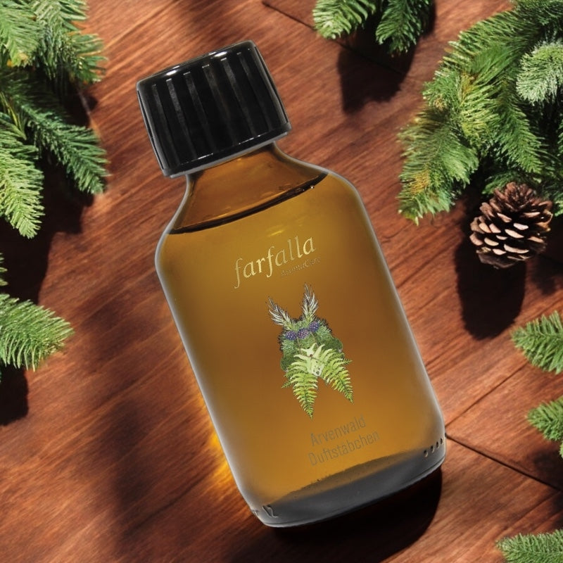 Recharge Bâtonnets parfumés Forêt d'aroles - 150ml - Farfalla