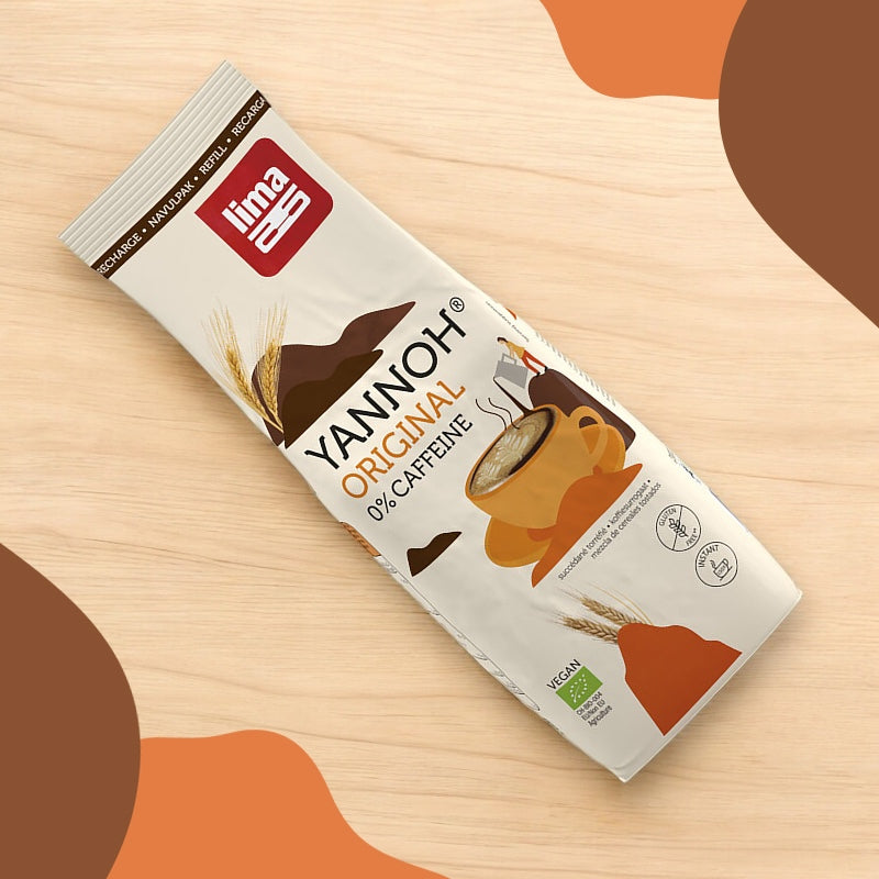 Recharge Boisson chaude à base de céréales torréfiées BIO - 250g - Lima