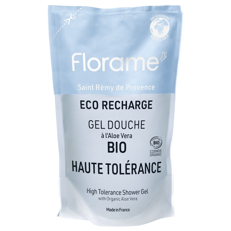 Recharge gel douche haute tolerance bio 700 ml florame