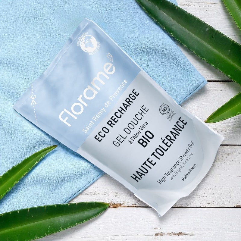 Recharge gel douche haute tolerance bio 700 ml florame 3