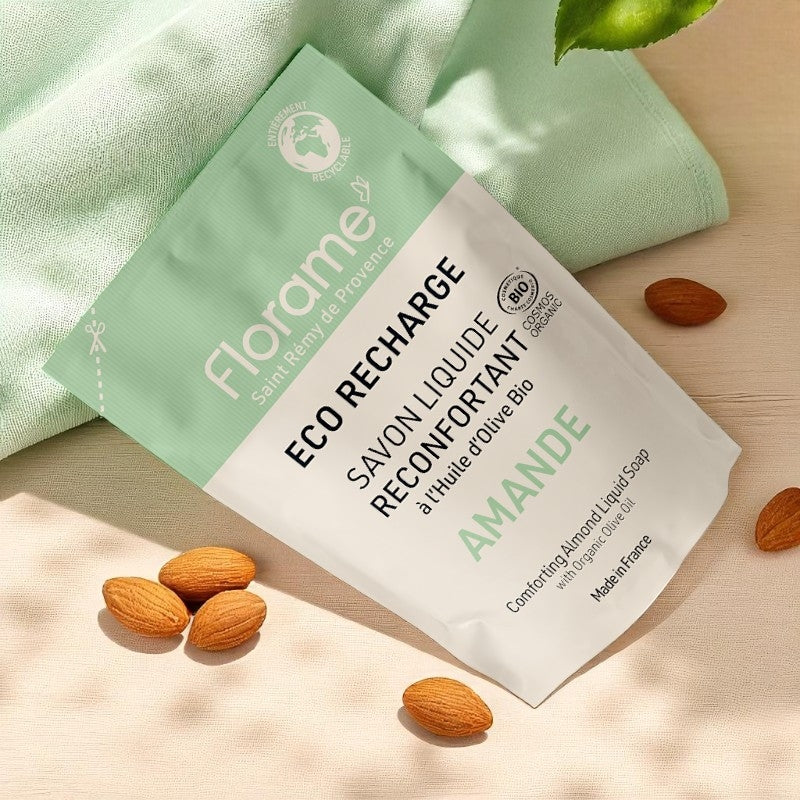 Recharge savon liquide BIO amande - 470ml - Florame