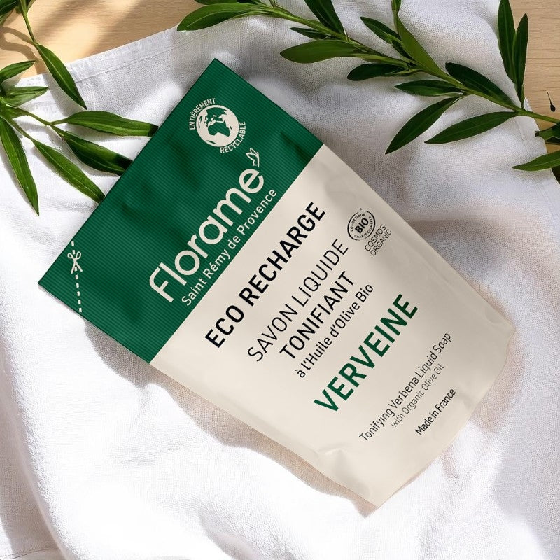 Recharge savon liquide BIO verveine - 470ml - Florame