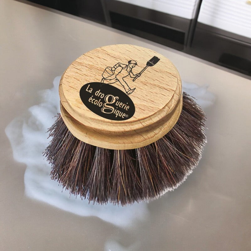 Recharge tête de brosse vaisselle crin de cheval - La droguerie écologique