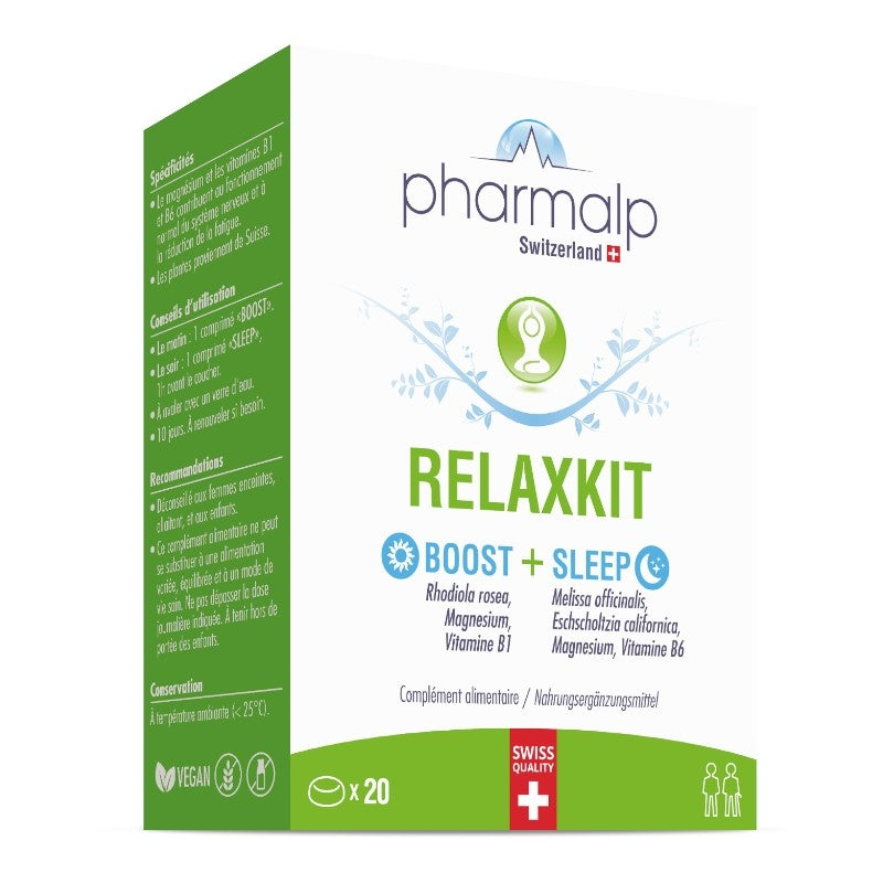 Relaxkit – 20 Tabletten – Pharmalp