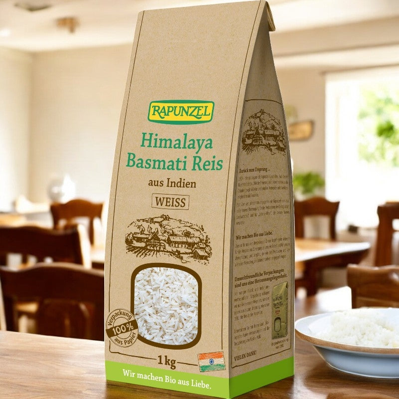 Riz basmati blanc Himalaya BIO - 1kg - Rapunzel