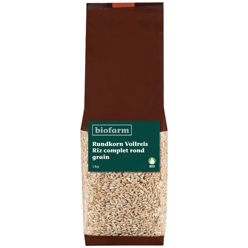 Bio-Rundkornreis – 1 kg – Biofarm