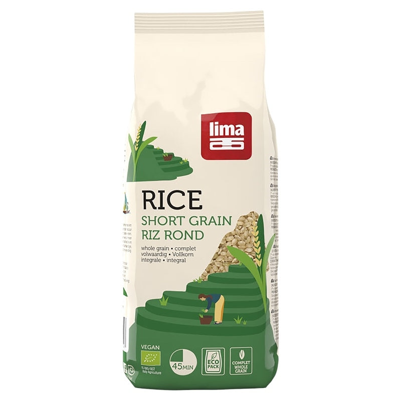 Riz grain rond complet BIO - 1kg - Lima