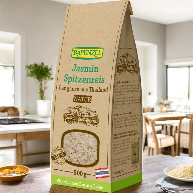 Riz jasmin long grain BIO - 500g - Rapunzel