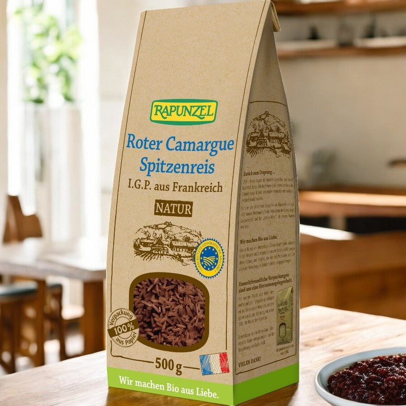 Riz rouge de Camargue IGP long grain BIO - 500g - Rapunzel