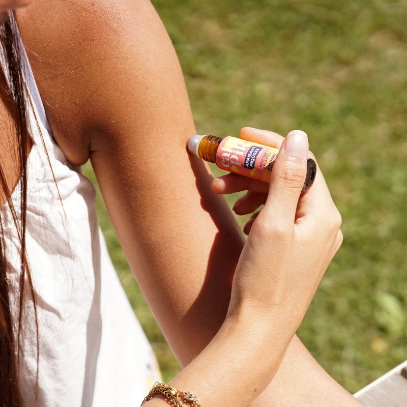 Wohltuender Roll-on gegen Insektenstiche, Kamille &amp; Lavendel – 10 ml – Lamazuna