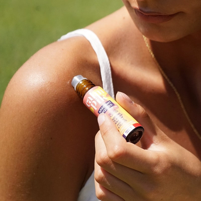 Wohltuender Roll-on gegen Insektenstiche, Kamille &amp; Lavendel – 10 ml – Lamazuna