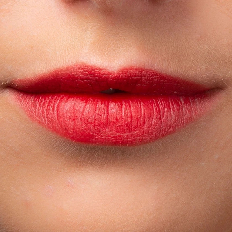 Matter Lippenstift, echtes Rot, Bio – 3,5 g – Charlotte Bio