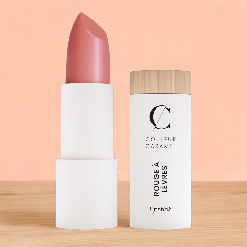 Rouge à lèvres mat Nude rosé doux N°284 BIO - 3,5g - Couleur Caramel