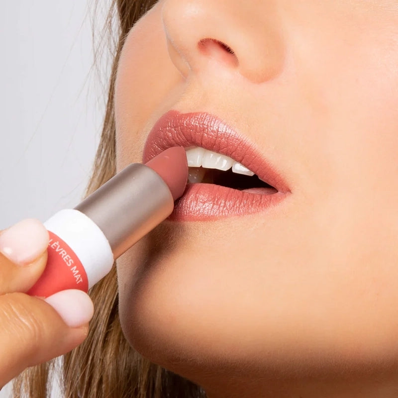 Bio-Lippenstift, matt, rosarot – 3,5 g – Charlotte Bio