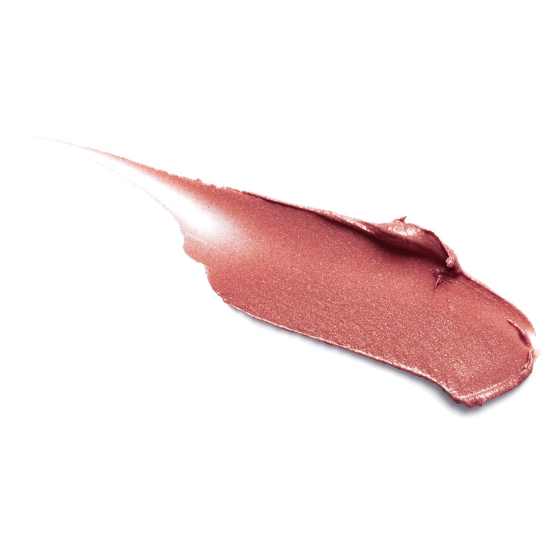 Perlmuttfarbener, rostbrauner Lippenstift Nr. 224, Bio – 3,5 g – Karamellfarbe