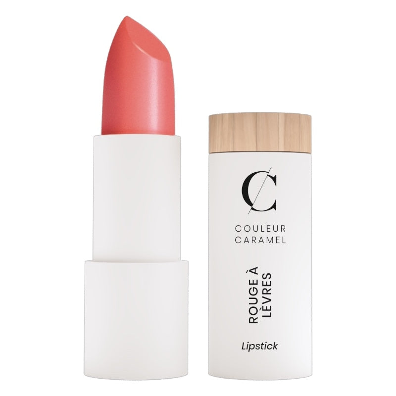 Rouge à lèvres nacré Rose corail N°506 BIO - 3,5g - Couleur Caramel