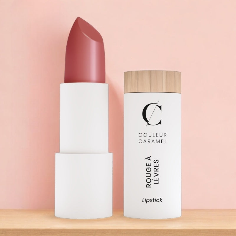 Rouge à lèvres satiné Bois de rose N°234 BIO - 3,5g - Couleur Caramel