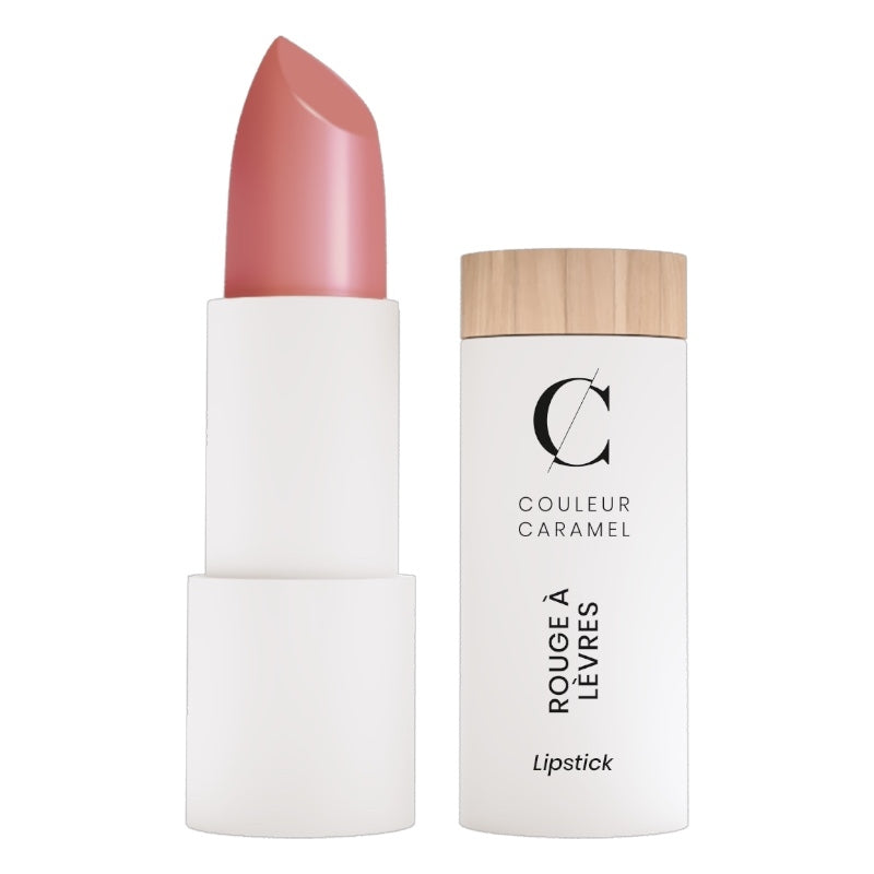 Rouge à lèvres satiné Rose ancien N°257 BIO - 3,5g - Couleur Caramel