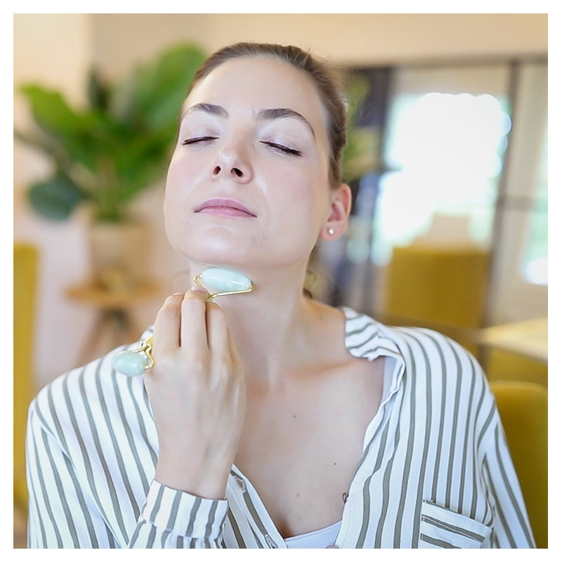 Jaderoller für die Gesichtsmassage - Yù Beauty