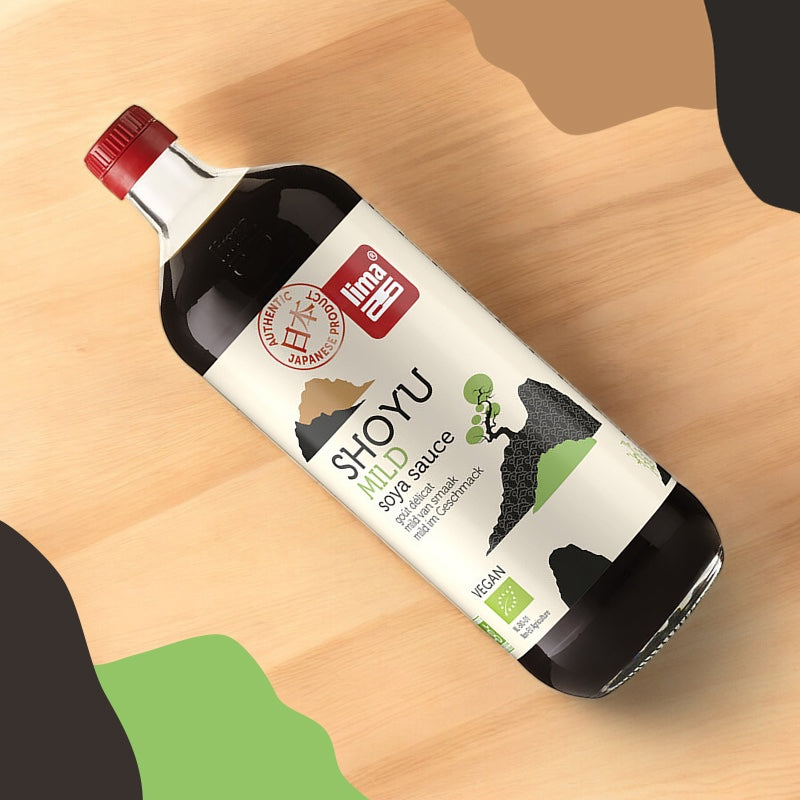Bio-Soja-Weizen-Sauce – Shoyu – 1 l – Lima
