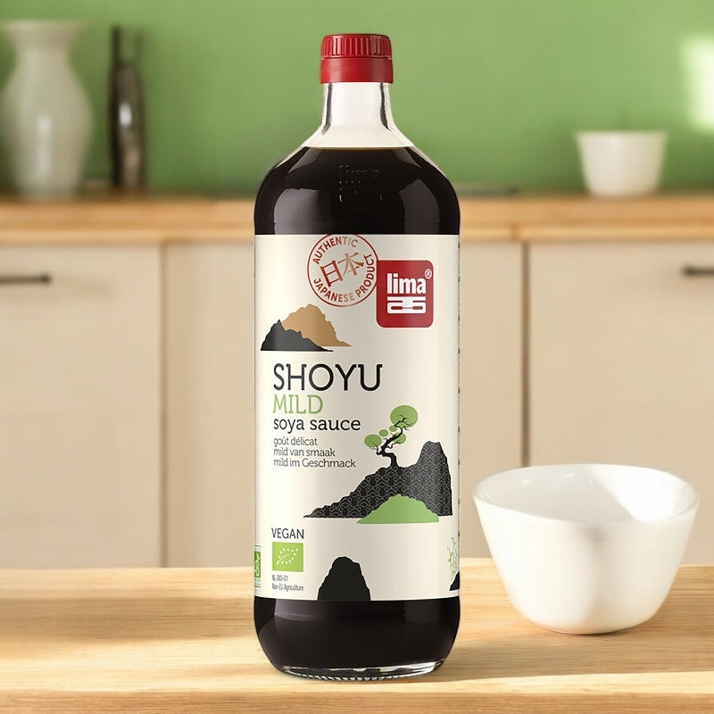 Bio-Soja-Weizen-Sauce – Shoyu – 1 l – Lima
