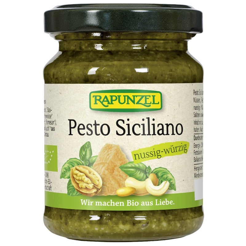Sauce pesto Siciliano BIO - 120g - Rapunzel