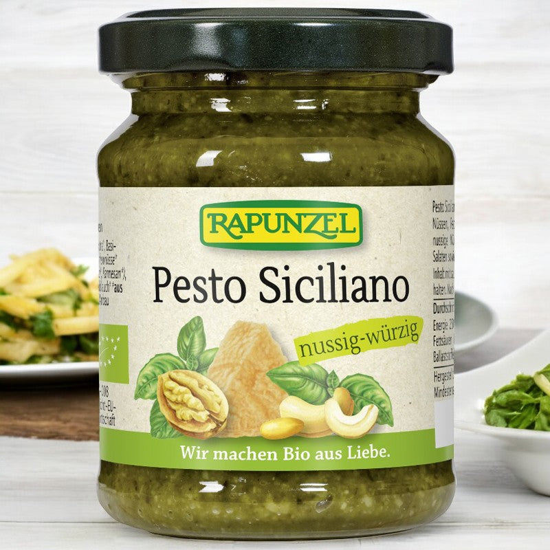 Sauce pesto Siciliano BIO - 120g - Rapunzel