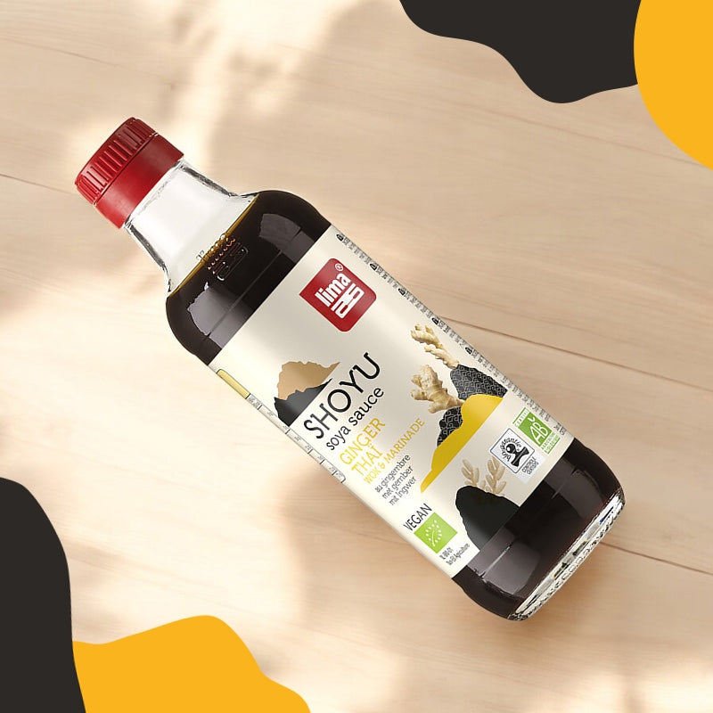 Bio-Ingwer-Sojasauce – 250 ml – Lima