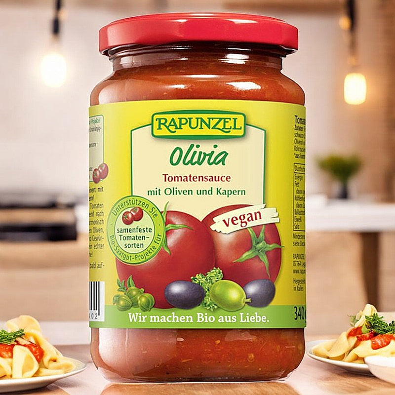 Sauce tomate Olivia BIO - 340g - Rapunzel
