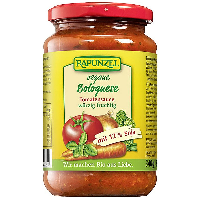 Sauce tomate végane Bolognese BIO - 340g - Rapunzel