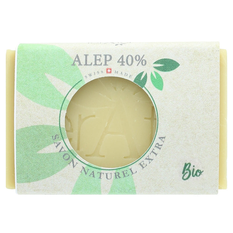 Aleppo-Seife, 40 % Bio-Lorbeere – 100 g – terAter