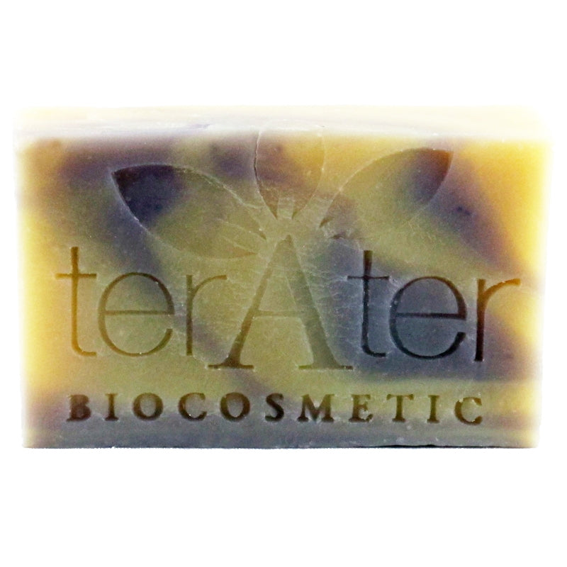 Bio-Amethyst-Hafer-Leinsamen-Seife - 100 g - terAter