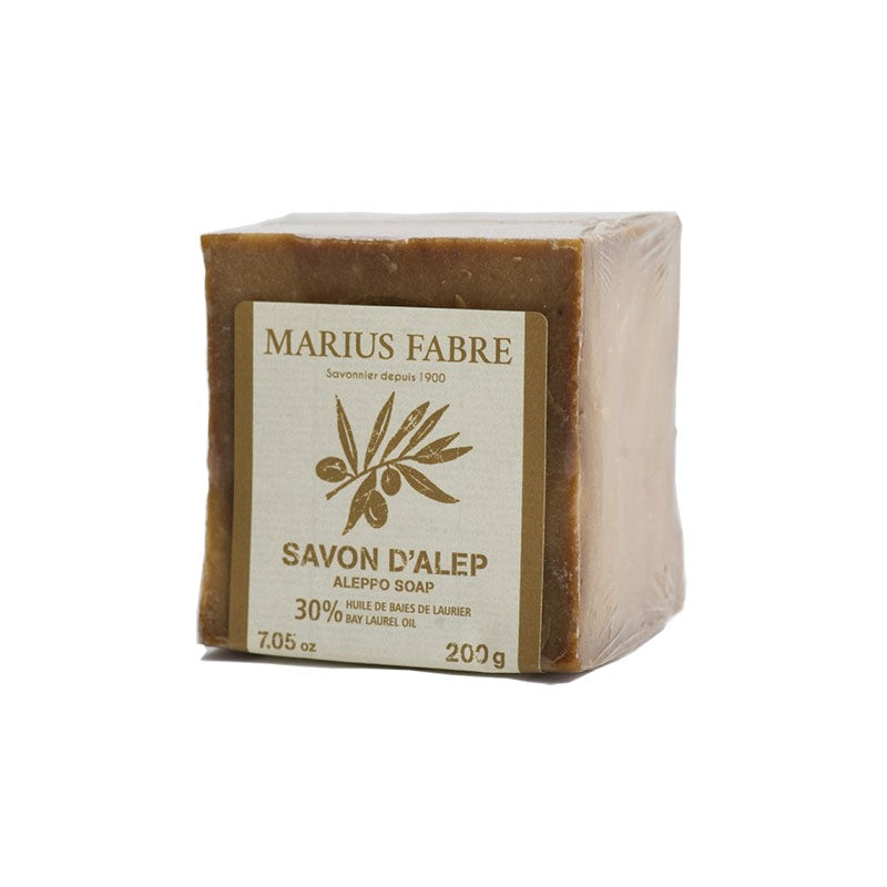 Savon d'Alep olive & 30% laurier - 200g - Marius Fabre Alep