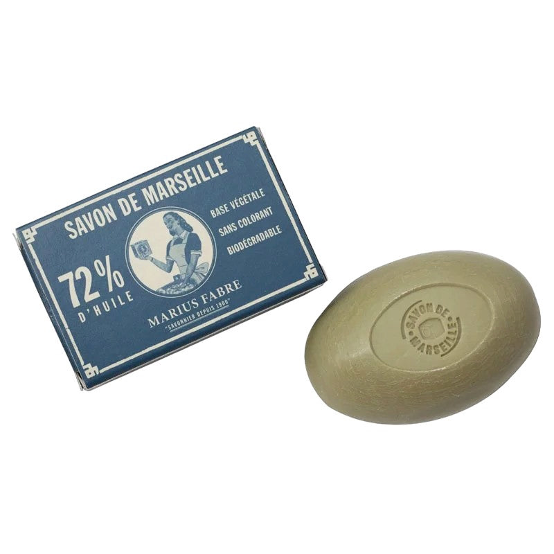 Grüne Marseille-Seife mit Olivenöl - 150 g - Marius Fabre