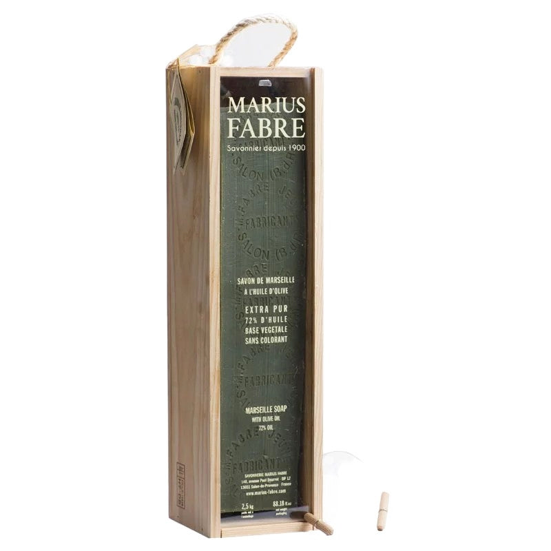 Grüne Marseille-Seife mit Olivenöl – 2,5 kg – Marius Fabre