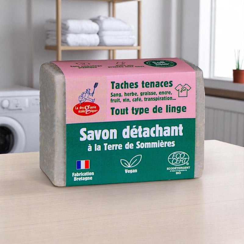 Savon détachant terre de sommières - 150g - La droguerie écologique