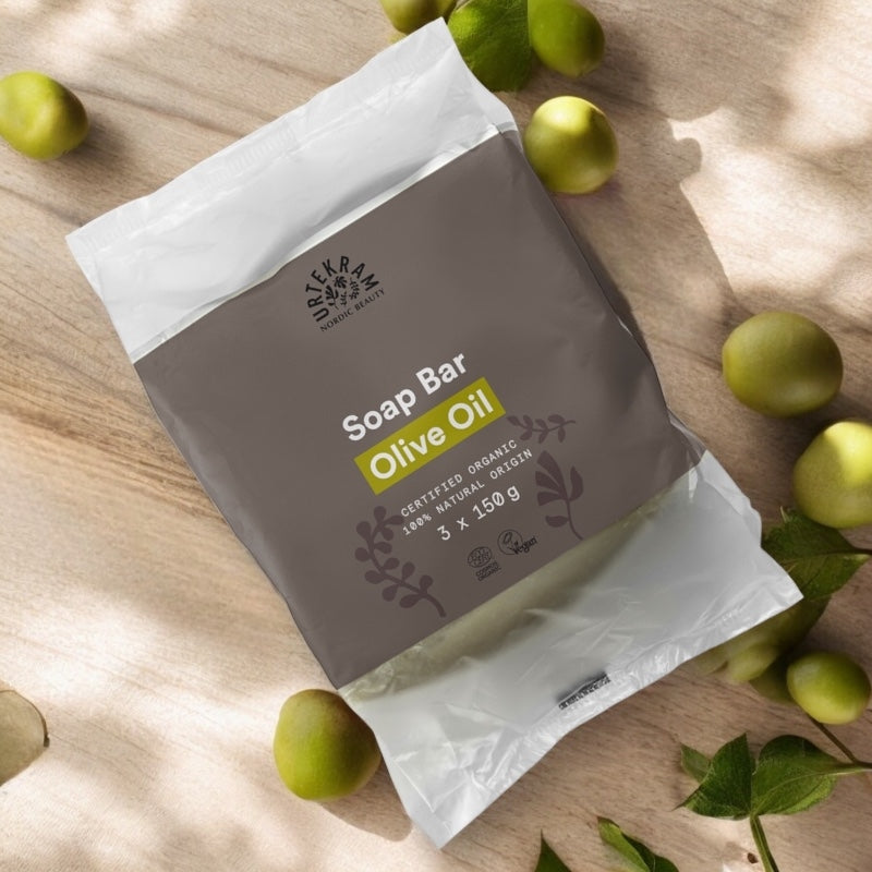 Savon enrichissant BIO olive - 3x150g - Urtekram