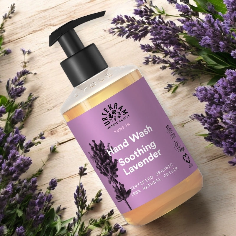 Savon liquide mains rafraîchissant BIO lavande - 300ml - Urtekram