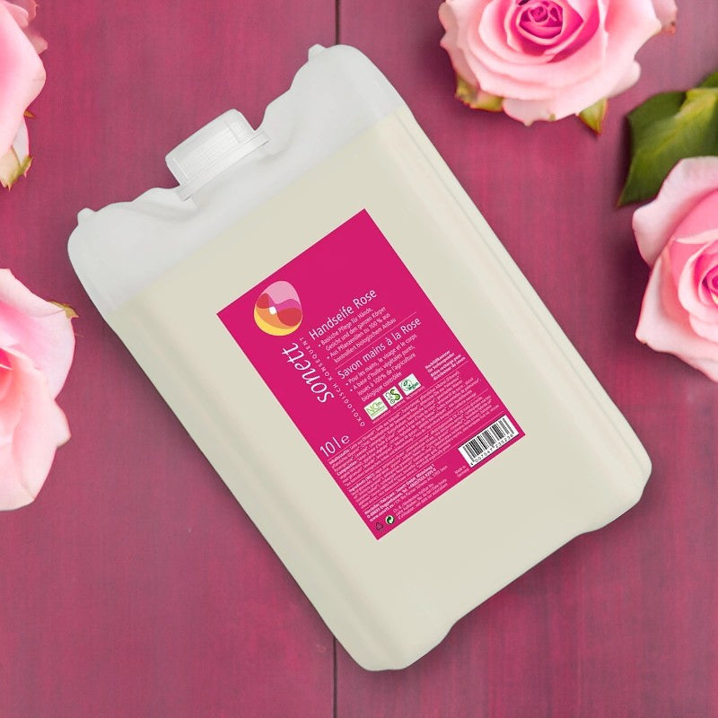 ECO Pink Flüssigseife für Hände, Gesicht und Körper – 10 l – Sonett