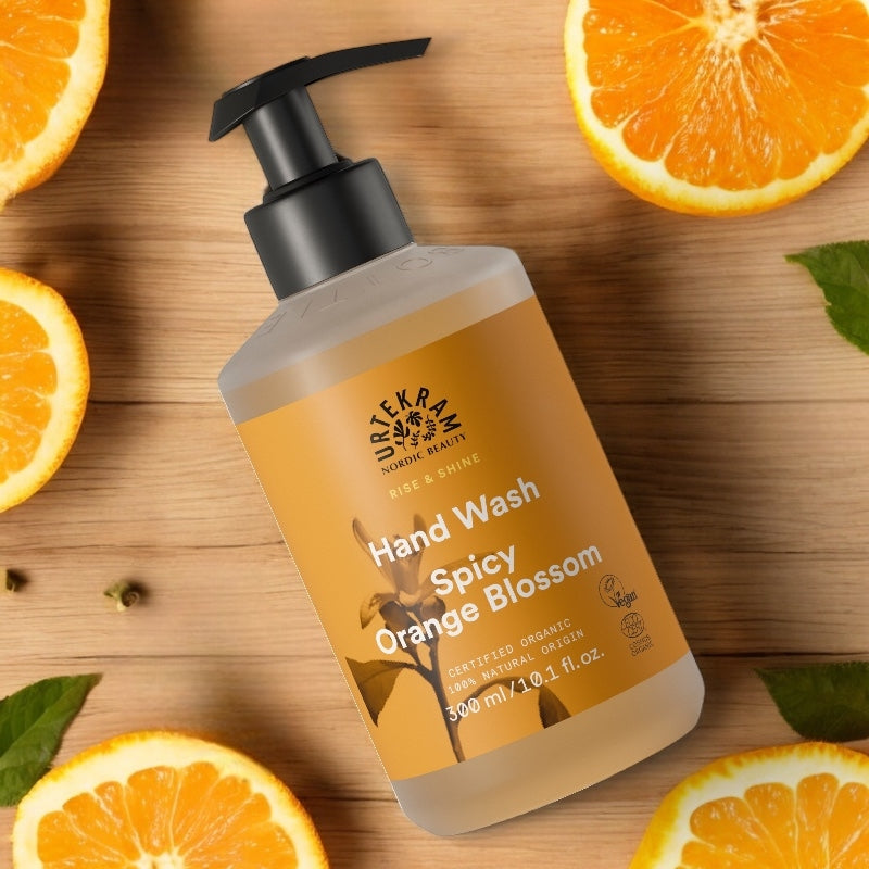 Savon liquide rafraîchissant BIO orange - 300ml - Urtekram