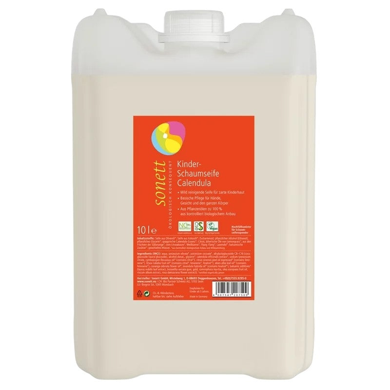 Savon mousse enfant calendula ECO - 10l - Sonett