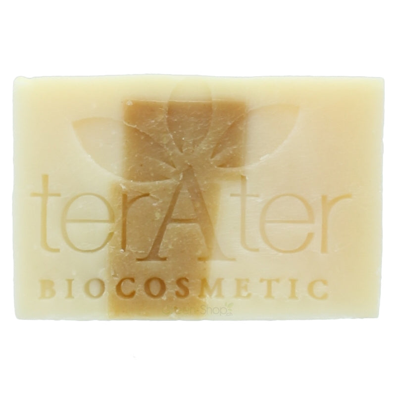 Natürliche Argan-, Honig- und Kurkuma-Seife - 100 g - terAter