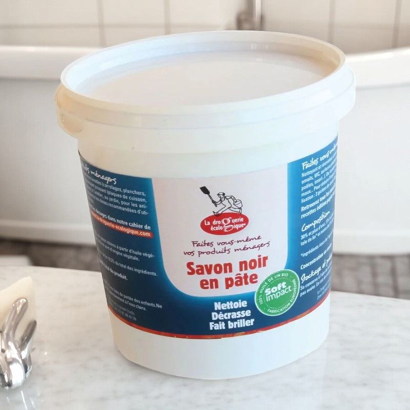 Savon noir en pâte huile de tournesol BIO - 1kg - La droguerie écologique