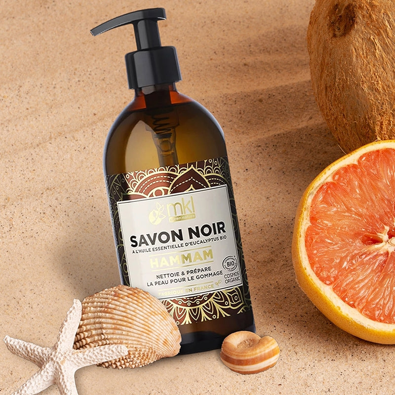 Savon noir hammam BIO eucalyptus - 500ml - MKL Green Nature