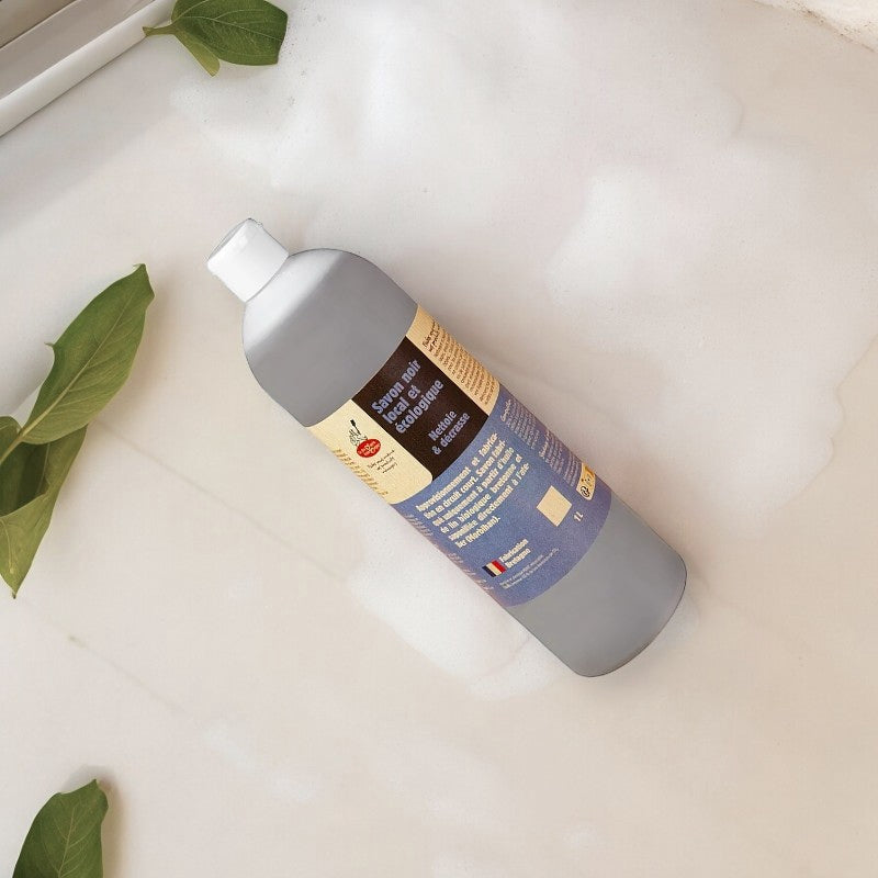 Savon noir liquide huile de lin BIO - 1l - La droguerie écologique