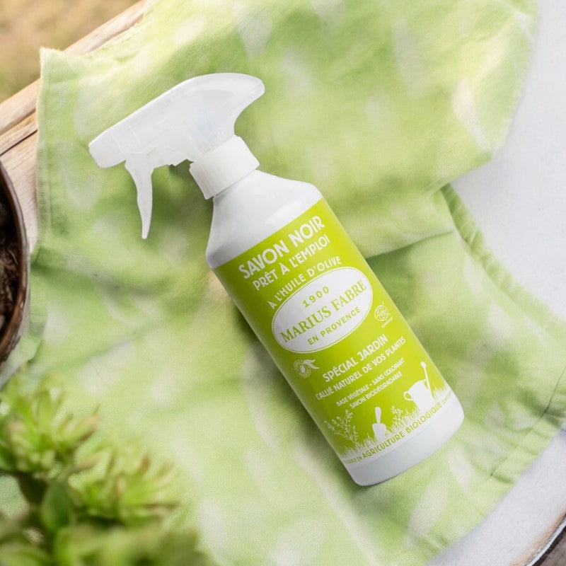 Gebrauchsfertige flüssige schwarze Seife „Special Garden“ – 500 ml – Marius Fabre