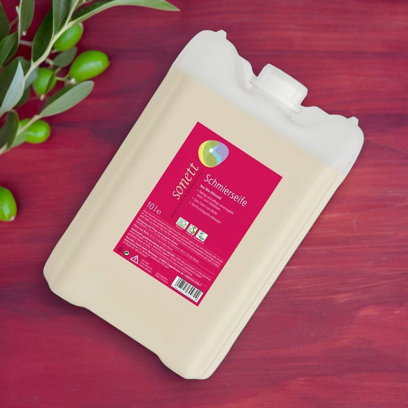 Öko-Seife aus schwarzer Olive und Cajeput - 10 l - Sonett