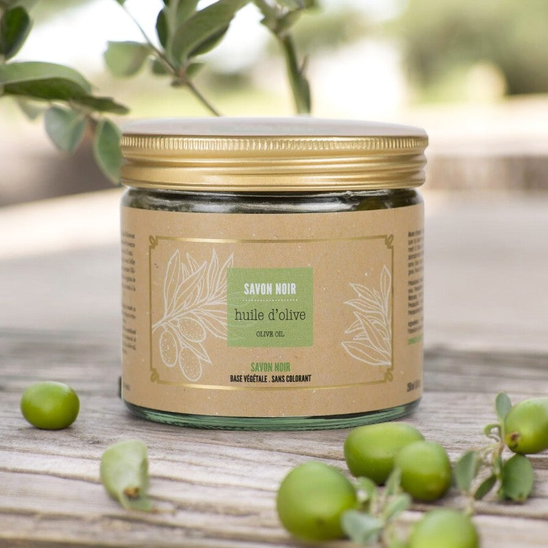 Schwarze Körperseife mit Olivenöl - 250 g - Marius Fabre