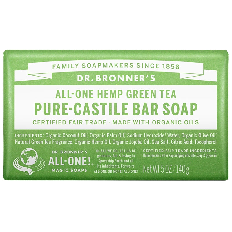 Bio-Seife aus reinem Grüntee - 140 g - Dr. Bronner's