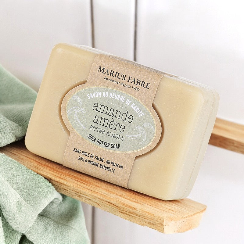 Savonnette au beurre de karite amande amere 100 g marius fabre 3